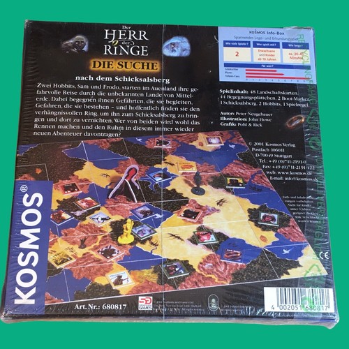 Der Herr der Ringe: Die Suche - Kosmos - 2 Spieler - ab 10 Jahre - 2001 - Picture 2 of 3