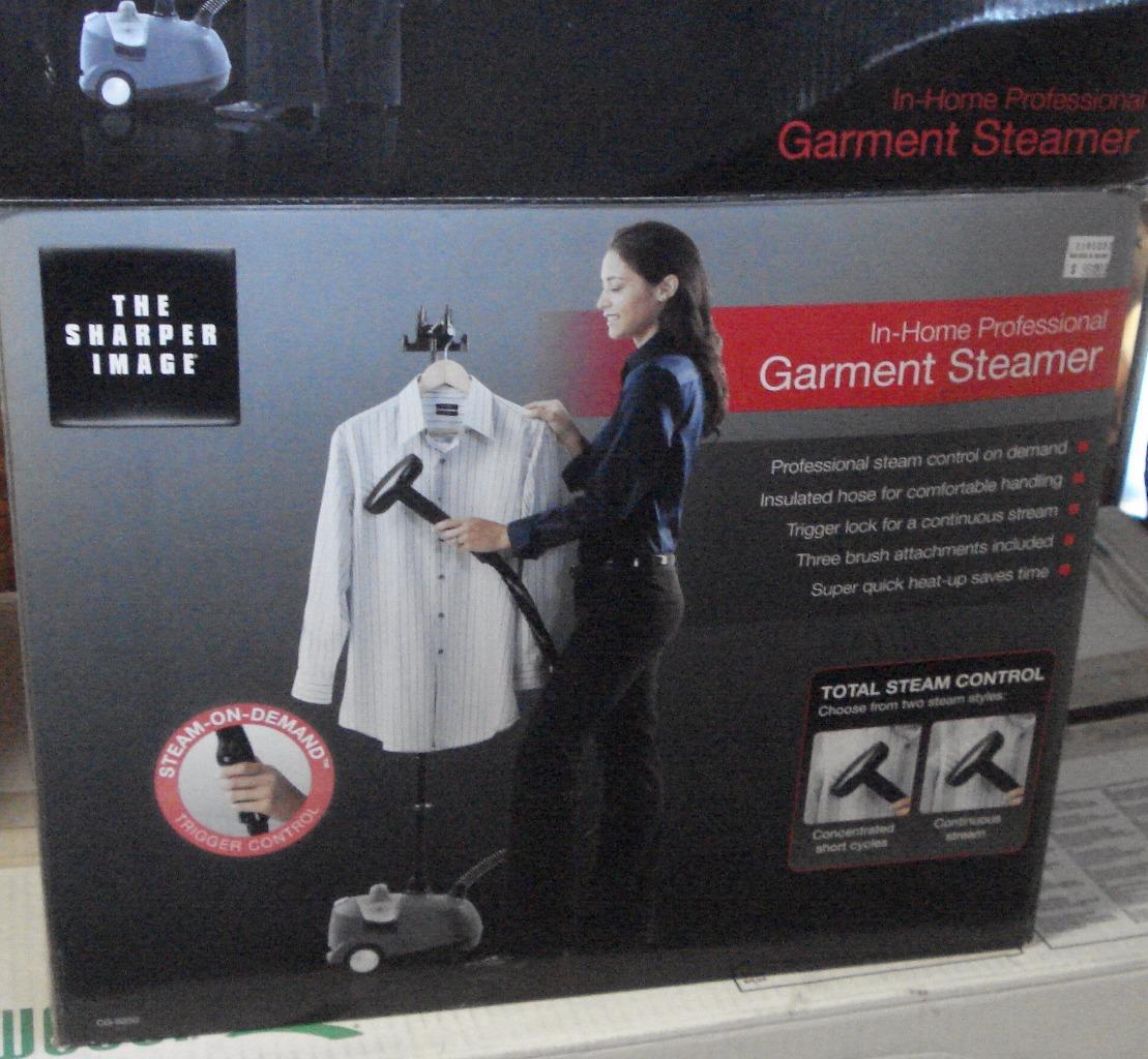 sharper image professional garment steamer