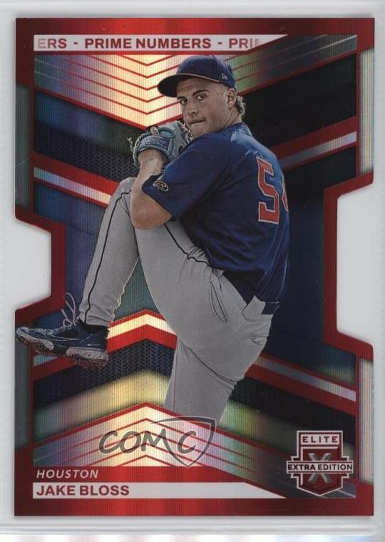 2023 Panini Elite Extra Edition Prime Numbers A Die-Cut /200 Jake Bloss #2