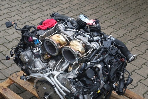 Motor Moteur Engine AUDI PORSCHE 4,0TFSI V8 DCU 20000KM Komplett Garantie - Bild 2 von 4