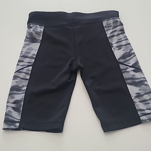 Trio set of Nike Black Blue Gray Athletic Elastic Shorts Girls Size M - Picture 12 of 14