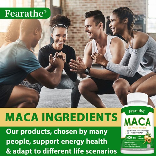 Male Enhancing Libido 30 bis 120 Kapseln - Maca Kapseln - Bild 7 von 11