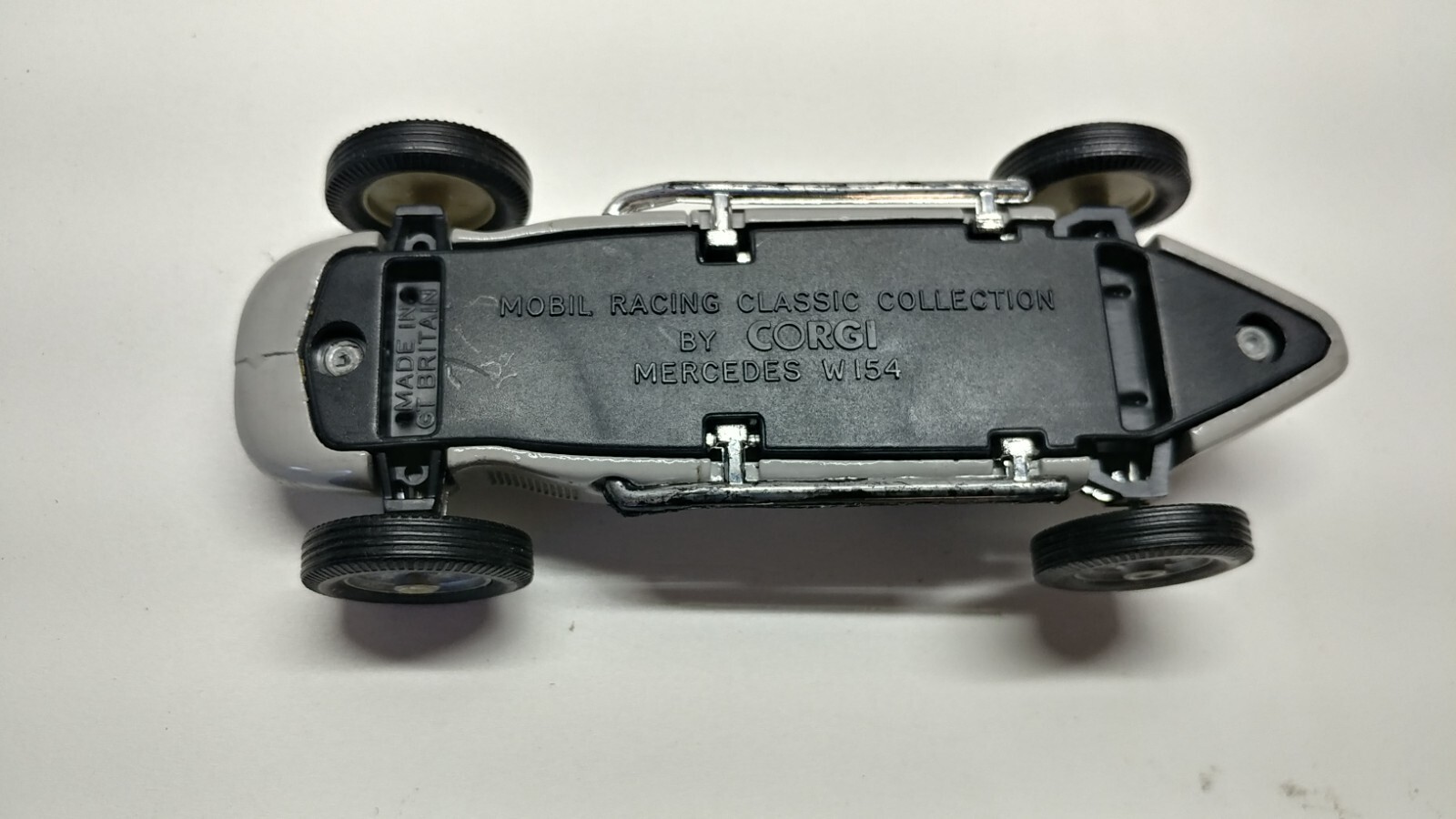 Corgi Mobile Racing Classic Collection Mercedes W154 Diecast Collectible Grey - Picture 5 of 5