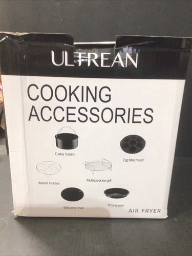 Ultrean Air Fryer Kochzubehör, 6 Stück für die meisten Körbe - Bild 2 von 8