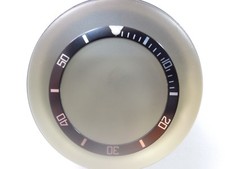 NEW BLACK SUBSTYLE BEZEL INSERT 38MM LARGE DIVERS SKX007 /7002-7001 /6309-7040