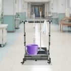 Broom+Mop Holder Floor Standing Cleaning Tool Cart Cleaning Supplies Organizer