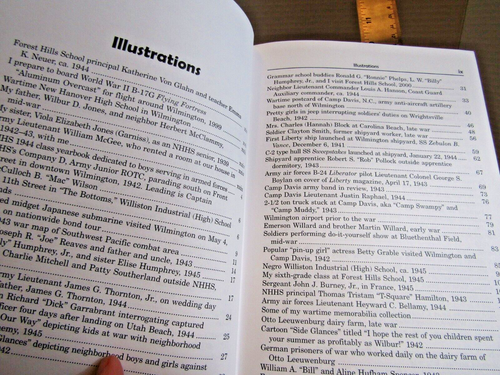 A Sentimental Journey: Memoirs of a Wartime Boomtown Wilmington NC HB DJ VG illu - Picture 10 of 17