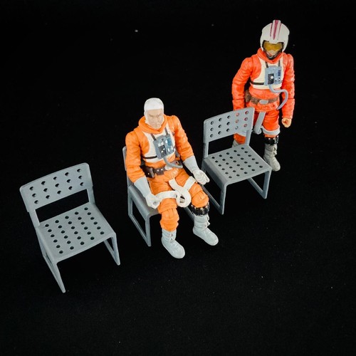 3x Sillas Yavin Briefing Room para 3,75 IN FIGURA DIORAMA - Imagen 2 de 8