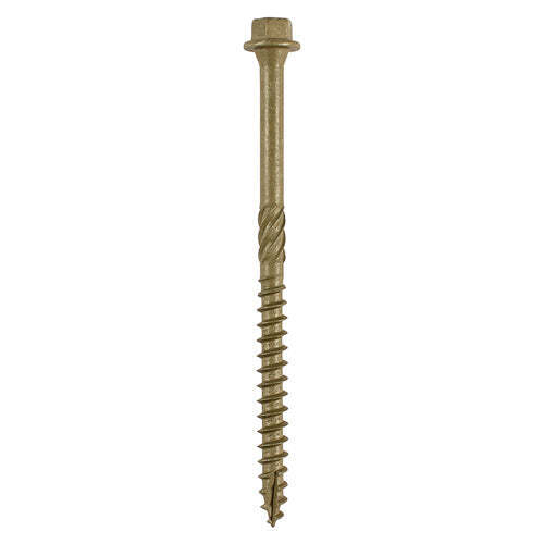 INDEX HEX HEAD SCREWS SLEEPER LANDSCAPE FIXING DECKING TIMBER FIX BOX 50 - Picture 3 of 5