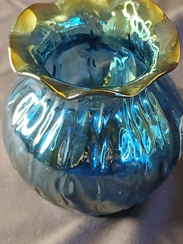 Vintage Pilgrim Glass Carnival Glass Pitcher - Picture 2 of 17