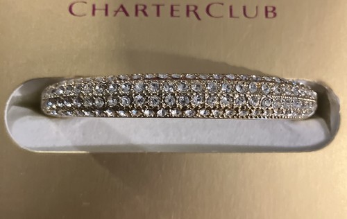 Women’s Macy’s Charter Club Jewelry Bracelet Gold Tone In Original Box - Picture 2 of 7