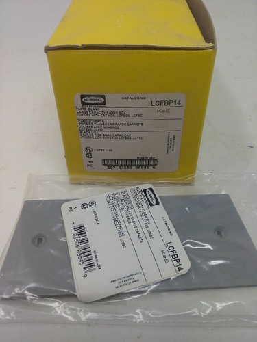 Hubbell Point Blank Large Capacity Floor Box Cover LCFBP14 ( box Of 10) - Picture 2 of 4