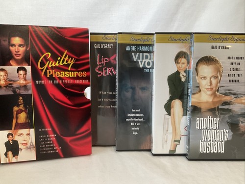 Guilty Pleasures 4 DVD Set Movies For The Desperate Housewife Angie Harmon Rinna - Picture 1 of 16