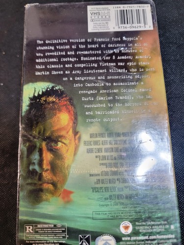 APOCALYPSE NOW REDUX (1979) SEALED VHS 2 TAPE SET COPPOLA'S VIETNAM CLASSIC - Picture 11 of 16