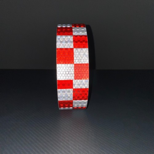 Cinta reflectante de alta visibilidad autoadhesiva de vinilo HGV camión bicicleta - Imagen 25 de 51