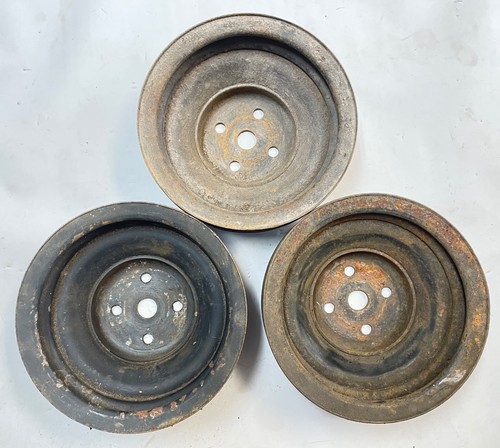 AMC Jeep V8 fan Pulley 304 360 Cherokee Wagoneer two groove - Bild 5 von 5