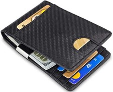Montableu  Wallet Men with Money Clip - Executive  Slim - Classy  Elegant