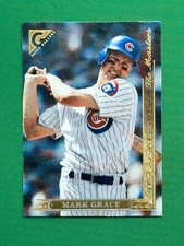 1996 Topps Gallery Baseball #180 Mark Grace Masters