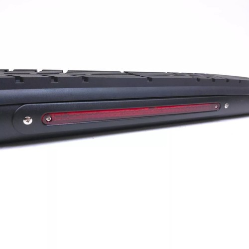 36" Black Heavy Duty Steel Tow Hitch Step Bar,LED Brake Light- 4" Oval for Truck - Foto 15 di 17