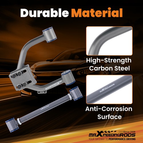 MaXpeedingrods Adjustable Front Rear Camber Arms Set For 03-07 Accord 04-08 TSX - Picture 2 of 10