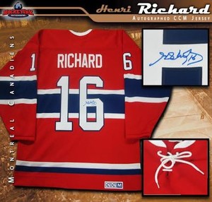 henri richard jersey number