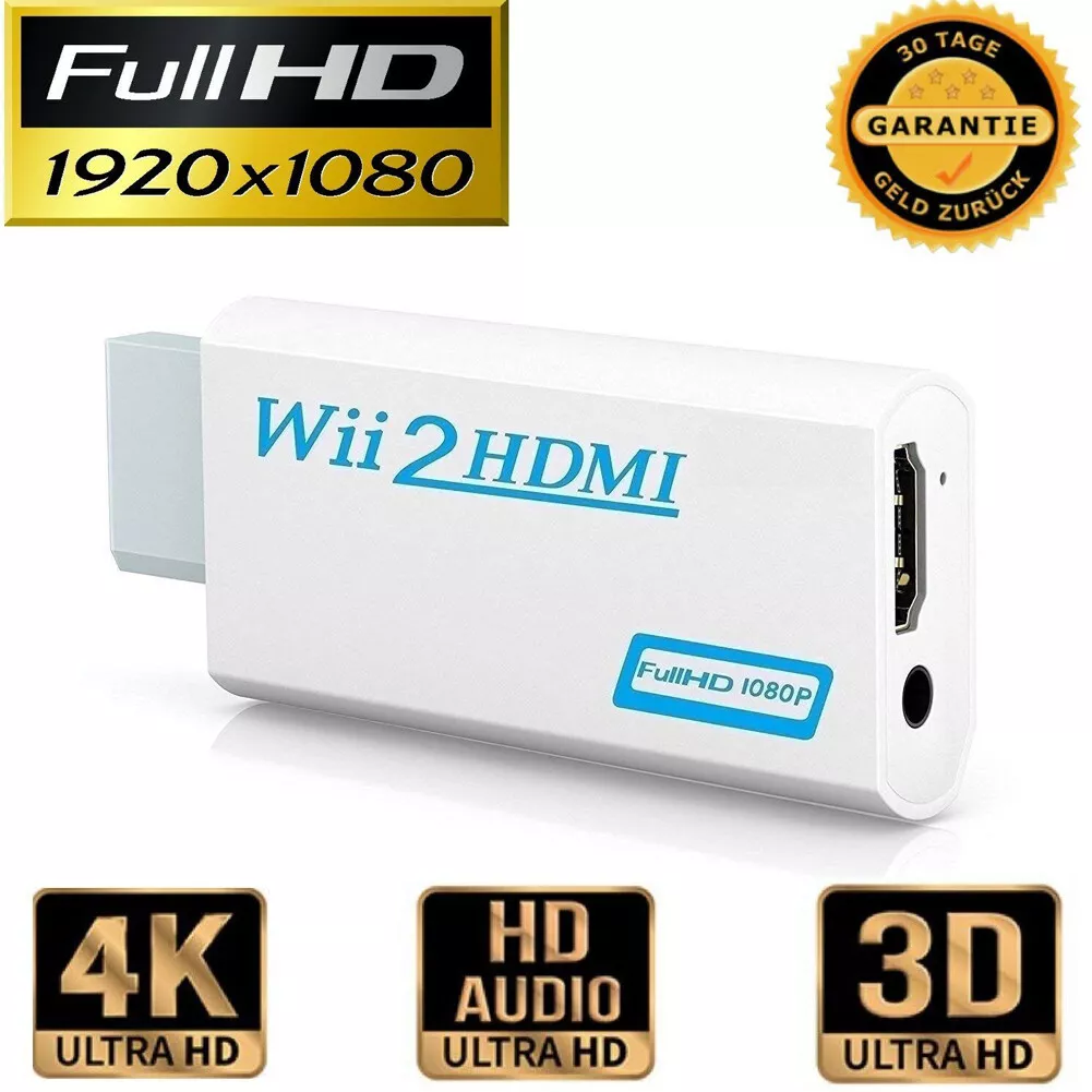 Wii Hdmi Converter, Converter Adapter, Hdmi Wii Adapter, Audio Converter