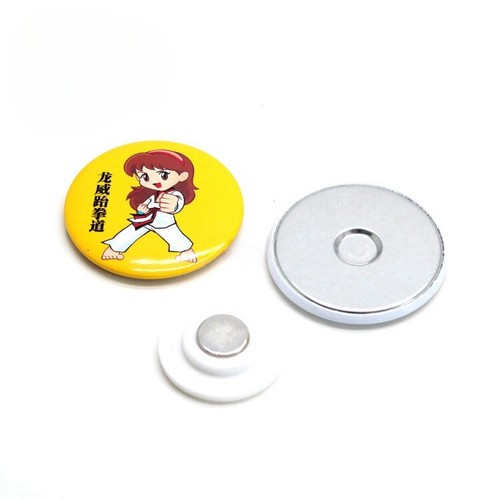 Insignia de botón magnético de 32 mm / 1,26" suministros de piezas para fabricante de botones regalo hágalo usted mismo - Imagen 6 de 18