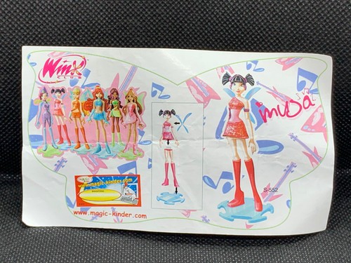 WINX CLUB 2006 SORPRESINE KINDER FERRERO BLOOM FLORA AISHA MUSA ACTION FIGURE - Foto 41 di 48