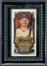 2024 Topps Allen and Ginter Framed Mini Autographs Black #TK Taylor Kohlwey 9/25