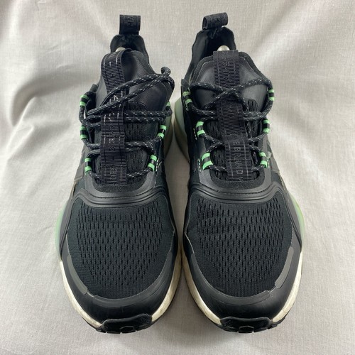 Mens UK 8.5 Adidas Originals NMD V3 Trainers Sneakers Green Black US 9 EU 42.5 - Picture 3 of 15