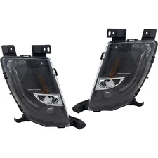 Front LH and RH Side Fog Lamp Assembly LED Fits 2012-2021 Tesla S