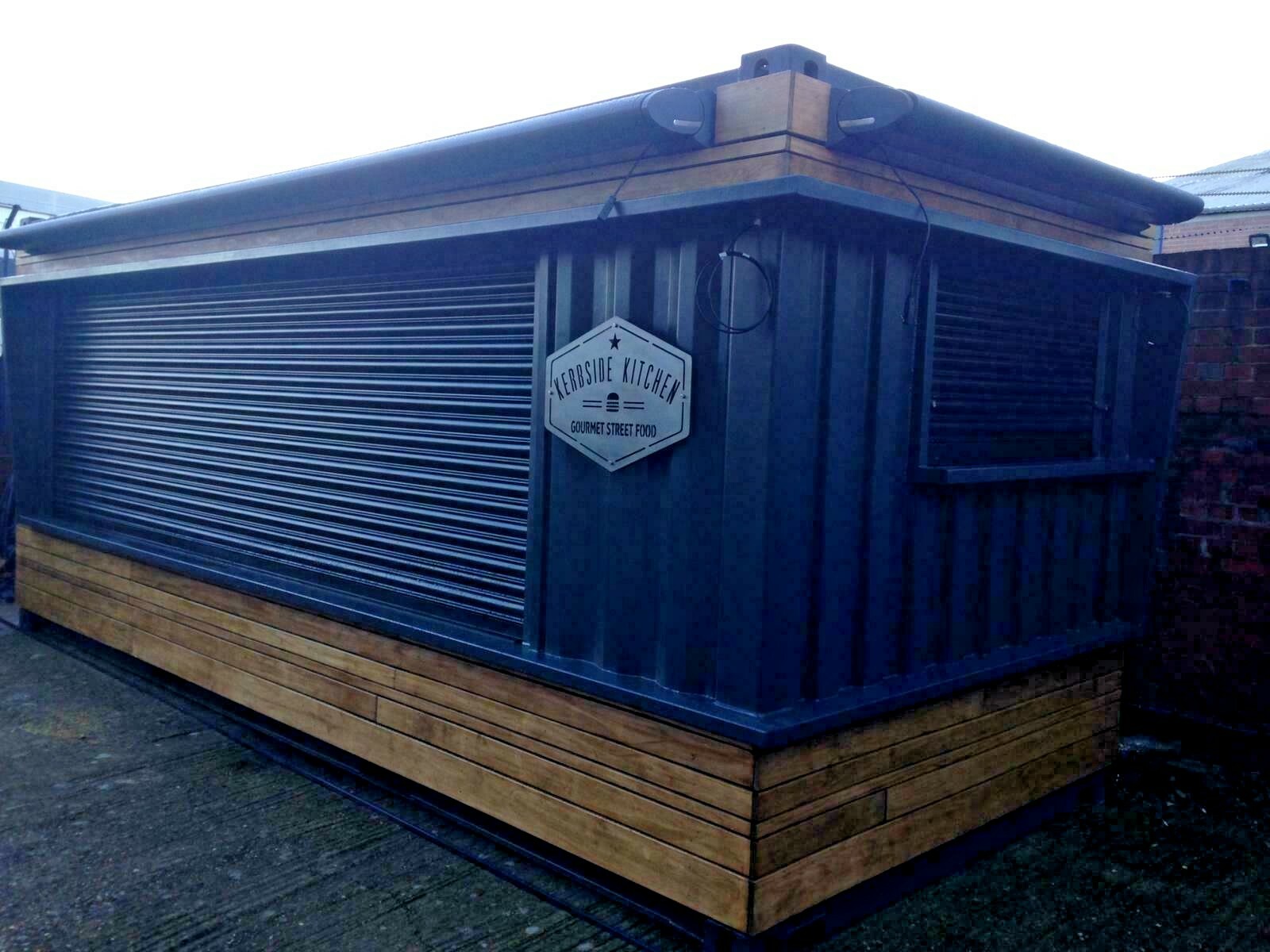 20ft x 8ft Cladded Food/Drink Outlet shipping container Newcastle eBay