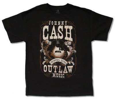 Officiel Johnny Cash T Shirt Label Homme noir XL NOUVEAU Outlaw Music Nashville Officiel Johnny Cash T Shirt Label Homme noir XL NOUVEAU Outlaw Music Nashville