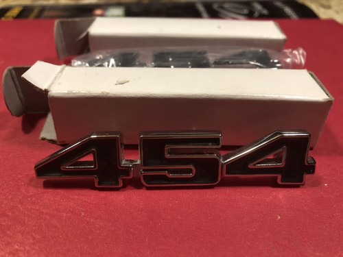 454 Badges New Condition, Never Used, Fits GM Cars That Has A 454, Aftermarket! - Picture 3 of 13
