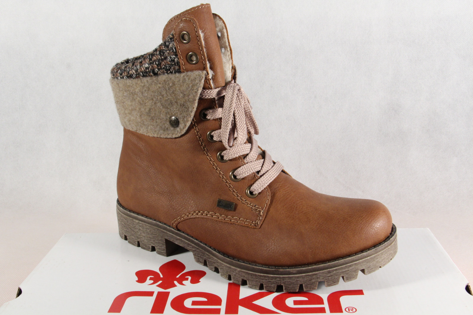 Rieker-Tex Schnürstiefel Stiefelette, Stiefel, braun, Schurwollfutter 78528 NEU Rieker-Tex Schnürstiefel Stiefelette, Stiefel, braun, Schurwollfutter 78528 NEU