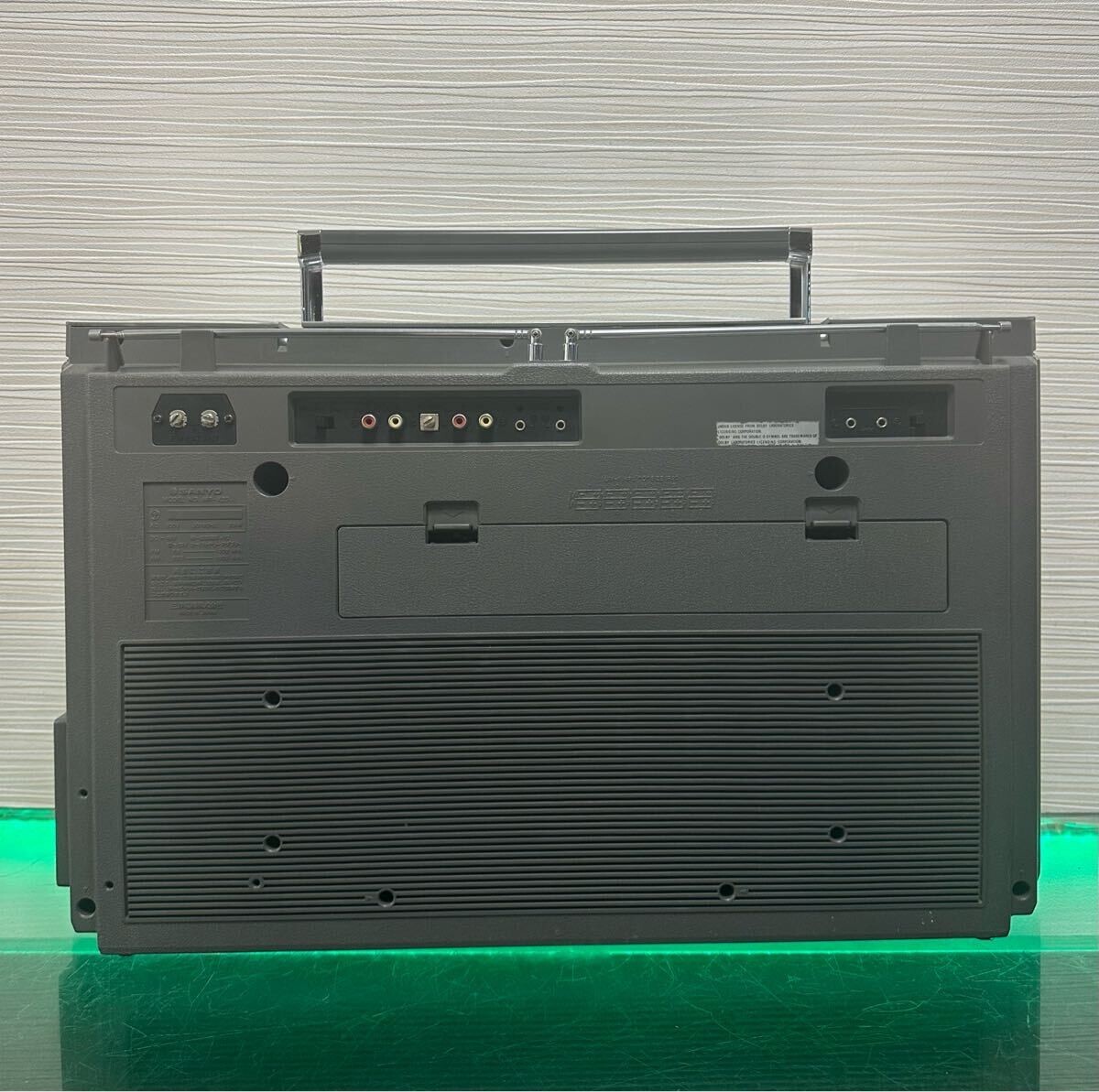 SANYO Mr-X20 Bigben Fm/Am Radio Cassette Deck Player Vintage