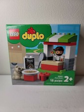 *BRAND NEW LEGO DUPLO Town Pizza Stand 10927 Toddler Building Bricks Kit 18pcs