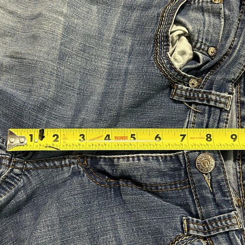 SEVEN7 Boot Cut Stretch Mid Rise Med Wash Blue Denim Jeans Women's Size 10 - Picture 9 of 15