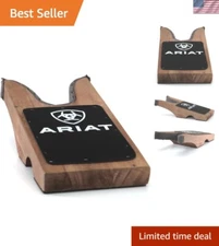 Lightweight Stained Wood Boot Jack - Stylish Brown Design for Easy Boot Removal