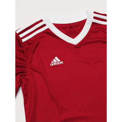 NEW Adidas Boys Athletic Short Sleeve T-Shirt Tabela 18 V Neck Soccer Jersey - 第 11/11 張圖片