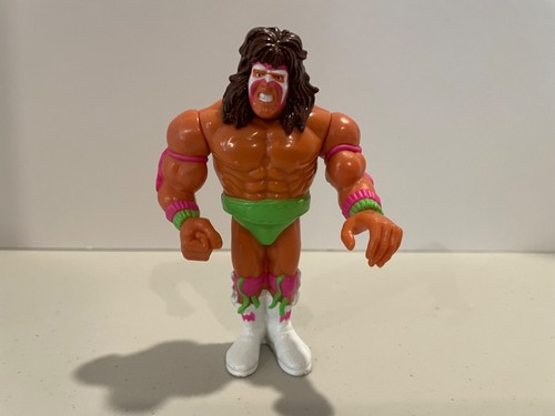 1990 Titan Hasbro The Ultimate Warrior WWF Action ...