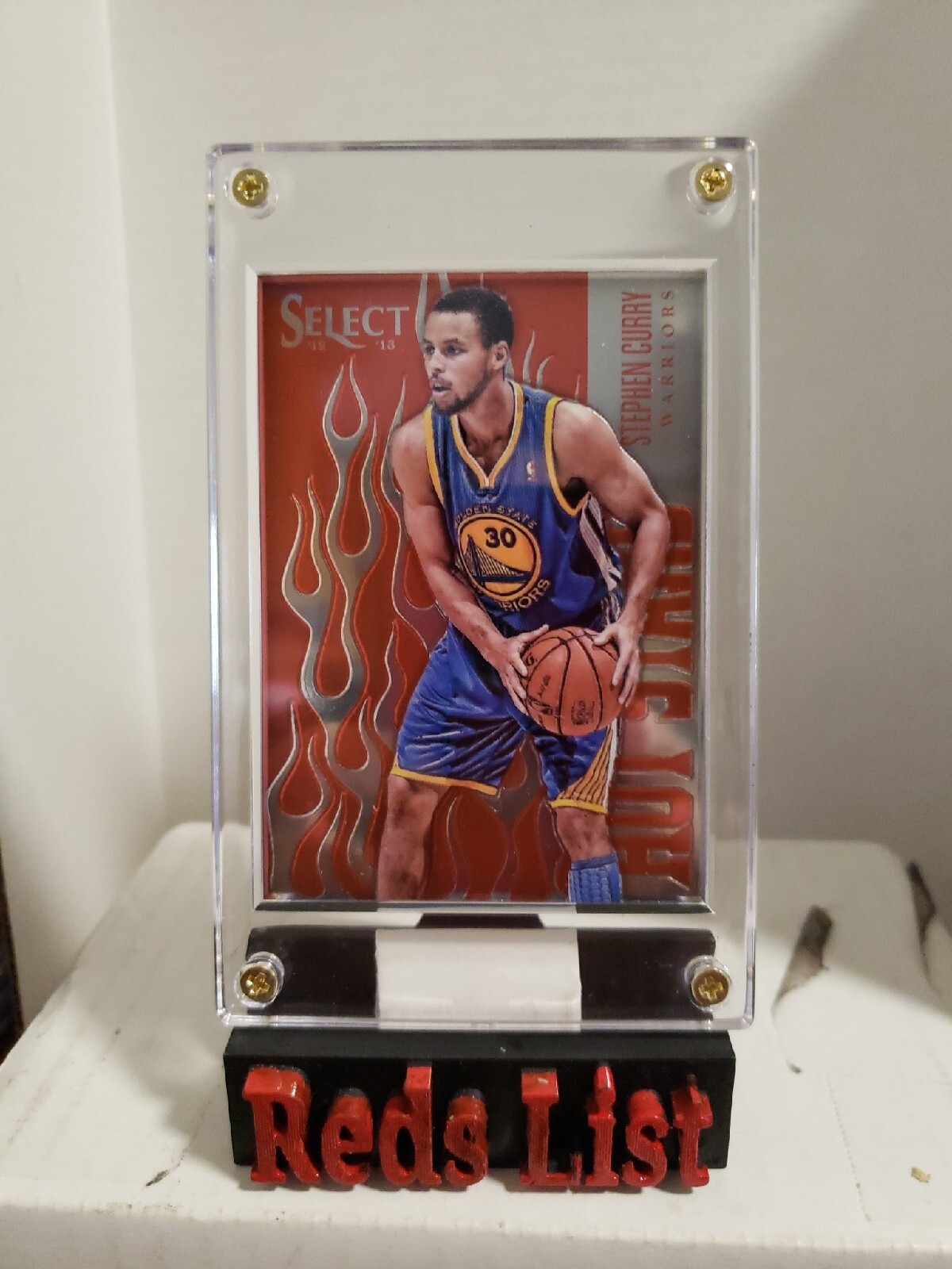 2012-13 Panini Select Hot Stars Stephen Curry #22 Golden State Warriors FHOF 🔥