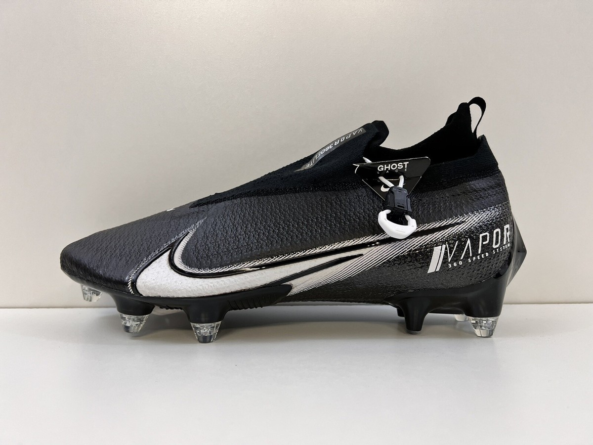 Nike Vapor Edge Elite 360 P Black Football Cleats Mens 14 Wide