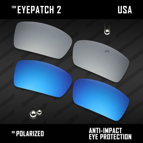 Anti Scratch Polarized Lot Replacement Lenses for-Oakley Eyepatch 2 OO9136 Opt - Picture 23 of 33