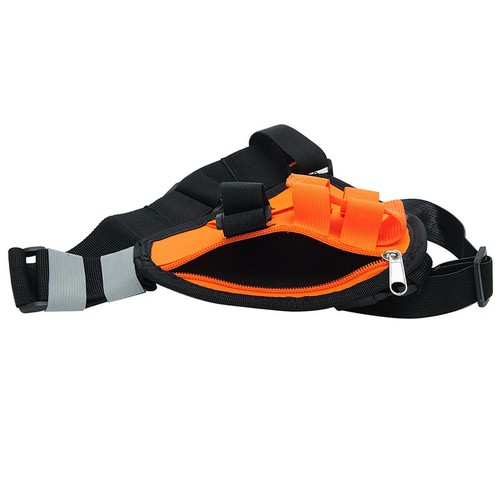1PCS Radio Harness Bag Front Pack Pouch Holster Carry Case For Walkie Talkio - Zdjęcie 3 z 13