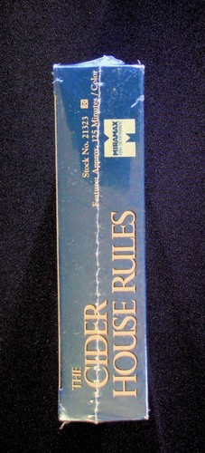 Cider House Rules 1999 w/ Michael Caine Tobey Maguire Movie VHS Factory Sealed - Imagen 5 de 6
