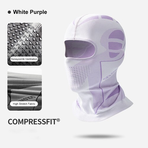 Motorcycle Balaclava Face Mask Neck Warmer Windproof Thermal Helmet Liner Hat - Picture 22 of 25