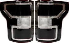 SMOKE DARK Fit For Ford F150 F-150 Pickup 2018 2019 2020 Brake Tail Lights Lamps