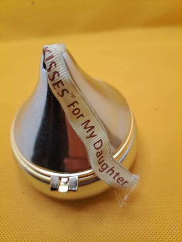 HERSHEY'S KISSES Heirloom Silver Music Box The Bradford Exchange F0223 Daughter - Picture 2 of 4