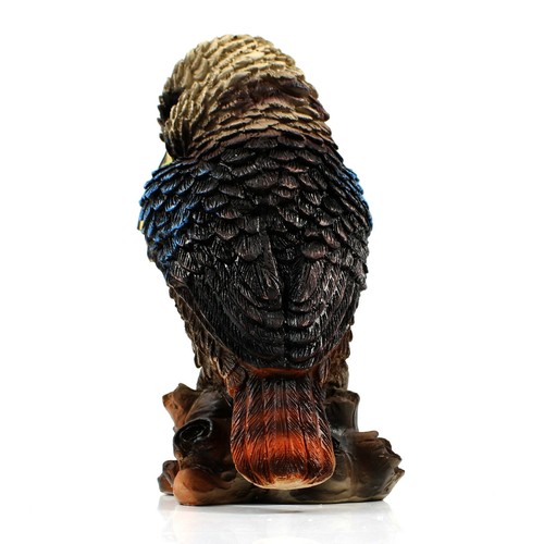 Australia Kookaburra Bird Wildlife Ornament Statue Figurine Sculpture Garden NEW - Foto 3 di 9